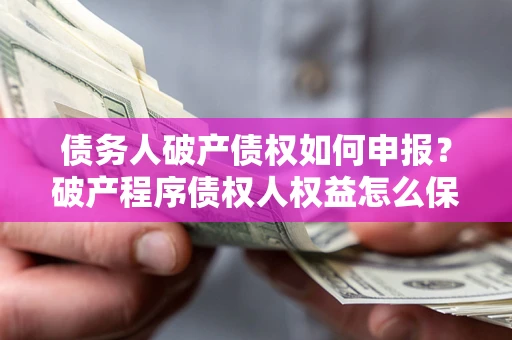 北京债务人破产债权如何申报？破产程序债权人权益怎么保障？