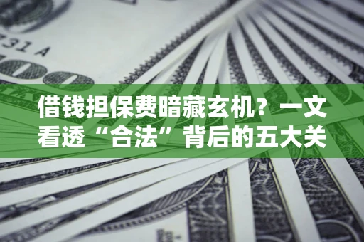 北京借钱担保费暗藏玄机？一文看透“合法”背后的五大关键陷阱