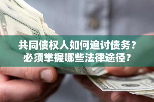 北京共同债权人如何追讨债务？必须掌握哪些法律途径？