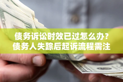 北京债务诉讼时效已过怎么办？债务人失踪后起诉流程需注意什么？