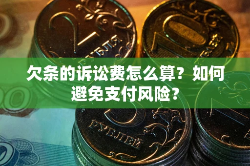 北京欠条的诉讼费怎么算？如何避免支付风险？