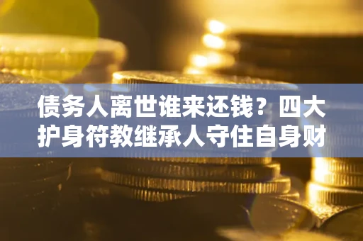 北京债务人离世谁来还钱？四大护身符教继承人守住自身财产